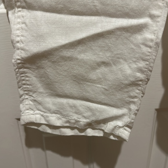 J. Jill 100% Linen pants trousers with elastic waist band - Picture 4 of 6